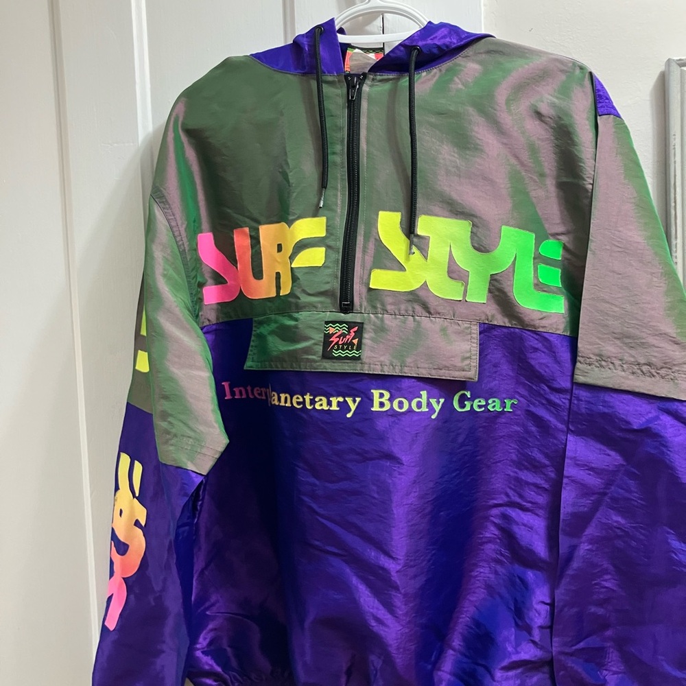 Surf Style Multicolor Windbreaker